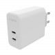 Adapteris Mophie Wall Adapter USB-C 67W GAN (2xUSBC) White