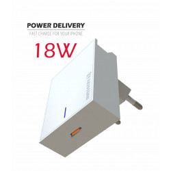 Swissten Travel Charger Power Delivery 3.0 18W balts