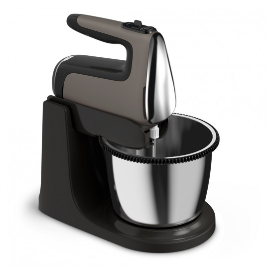 Tefal Powermix Silence HT654E38 mikseris Statīvs mikseris 600 W melns, pelēks