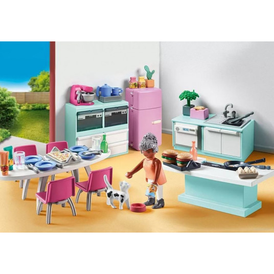 Figures set My Life 71608 Kitchen with dining place