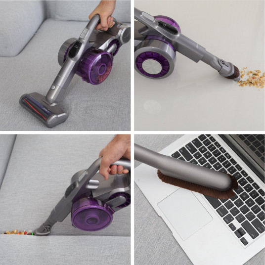 Jimmy Vacuum Cleaner JV85 Pro Cordless operating, Handstick and Handheld, 28.8 V, Operating time (max) 70 min, Purple/Grey, Warranty 24 month(s), Battery warranty 12 month(s)