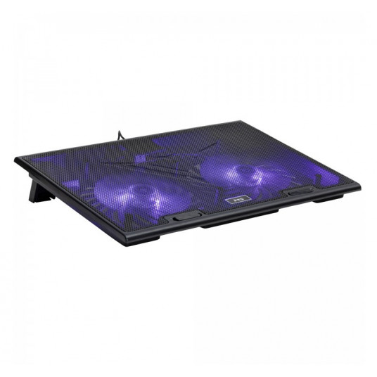 DZESĒŠANAS PALD MS COOL D10 5 BLACK LED 2X USB