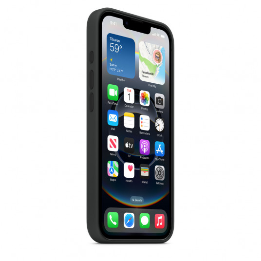 Vāciņš Apple iPhone 16e Silicone Case Black