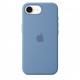 Vāciņš Apple iPhone 16e Silicone Case Winter Blue