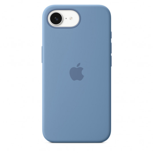 Vāciņš Apple iPhone 16e Silicone Case Winter Blue