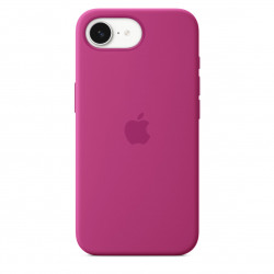 Vāciņš Apple iPhone 16e Silicone Case Fuchsia