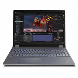 Klēpjdators Lenovo ThinkPad P16 Gen 2, 16 WQXGA, Intel Core i7, RAM 32GB, 1TB SSD, NVIDIA RTX 2000 Ada Generation, Windows 11 Pro, Storm Grey 21FA004SMX