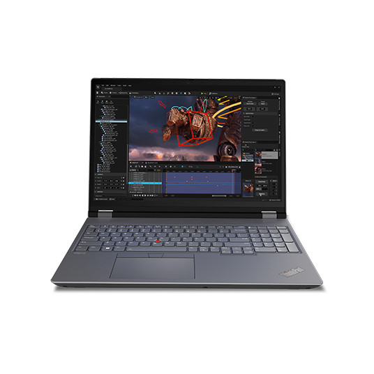 Klēpjdators Lenovo ThinkPad P16 Gen 2, 16 WQXGA, Intel Core i7, RAM 32GB, 1TB SSD, NVIDIA RTX 2000 Ada Generation, Windows 11 Pro, Storm Grey 21FA004SMX