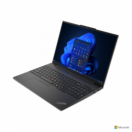 Klēpjdators Lenovo ThinkPad E16 Gen 2, AI-Powered Gaming PC, 16 WUXGA, Intel Core Ultra 5, RAM 16GB, 512GB SSD, Intel Graphics, Windows 11 Pro, Black 21MA001TMX