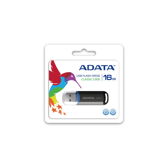 ADATA C906 32 GB, USB 2.0, Black