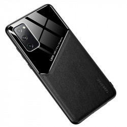 Mocco Lens Leather Back Case for Apple Iphone 11 Pro Black