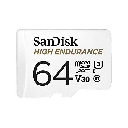 Atmiņas karte SANDISK 64GB microSDXC karte + adapteris