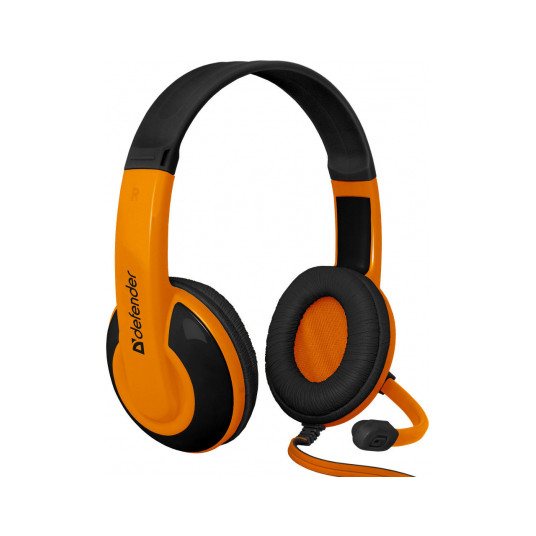 Austiņas Defender Warhead G-120 Gaming Headset Black/Orange