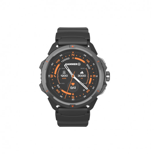 Viedpulkstenis Hammer Watch 2 GPS Black