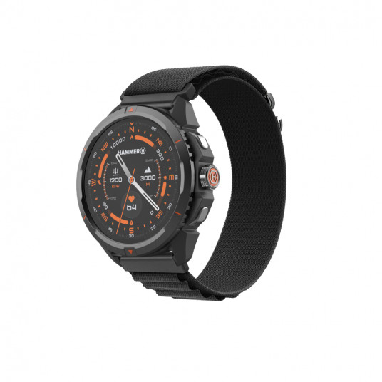 Viedpulkstenis Hammer Watch 2 GPS Black