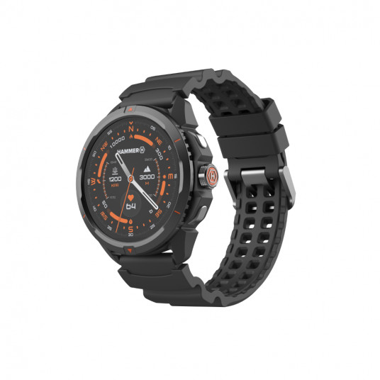 Viedpulkstenis Hammer Watch 2 GPS Black