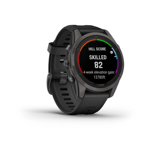 Viedais pulkstenis Garmin Fenix 7S Pro Sapphire Solar Carbon Gray 010-02776-11