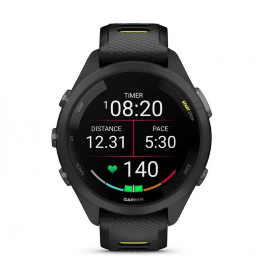 Viedais pulkstenis Garmin Forerunner 265S Black 010-02810-13