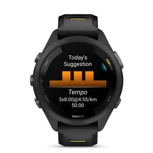 Viedais pulkstenis Garmin Forerunner 265S Black 010-02810-13