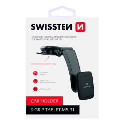 Swissten S-GRIP-M5-R1 Premium Universal Magnetic Car Panel Holder Black