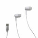 Austiņas Media-Tech MagicSound USB-C White
