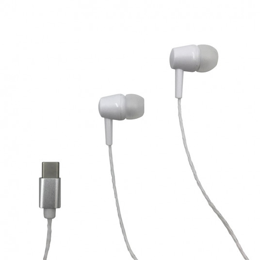 Austiņas Media-Tech MagicSound USB-C White
