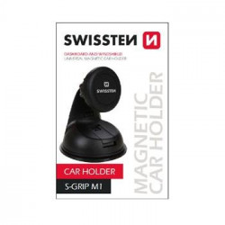 Swissten S-GRIP M1 Premium Universal Window Holder with Magnet and 360 Rotation Black