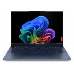 Klēpjdators Lenovo Yoga Slim 7 14Q8X9, AI Copilot+ PC, 14.5 3K, Snapdragon X Elite X1E-78-100, RAM 32GB, 1TB SSD, Qualcomm Adreno GPU, Windows 11 Home, Cosmic Blue 83ED006AMH