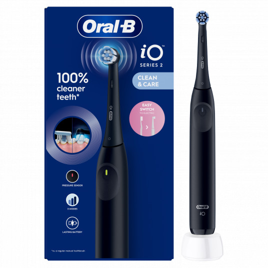 Elektriskā zobu birste Oral-B iO2 Night Black
