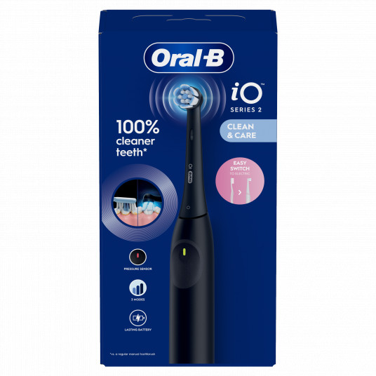 Elektriskā zobu birste Oral-B iO2 Night Black