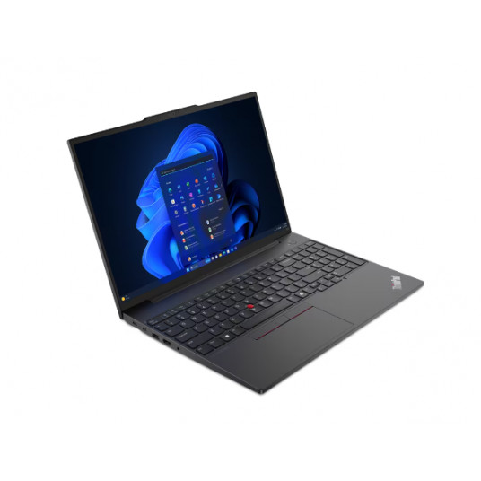 Klēpjdators Lenovo ThinkPad E16 Gen 2 16 WUXGA AMD R7 7735HS/16GB/512GB/AMD Radeon 680M/WIN11 Pro/Nordic Backlit kbd/Black/FP/2Gad garantija | Lenovo
