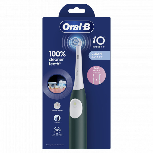 Elektriskā zobu birste Oral-B iO2 Green Forest