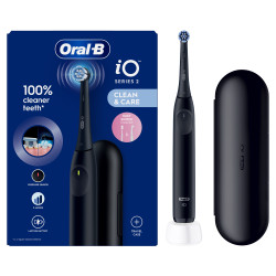 Elektriskā zobu birste Oral-B iO2 Night Black + travel case