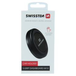 Swissten S-Grip M10 Universal Car Panel Holder With Magnet For Devices Black
