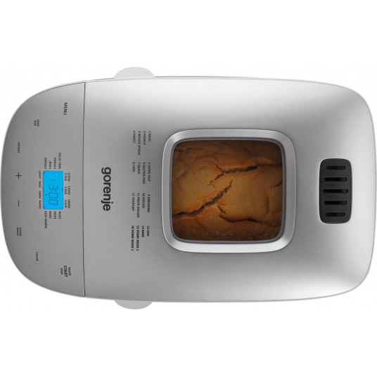 Gorenje Bread maker BM1600WG Power 850 W, Number of programs 16, Display LCD, White/Silver