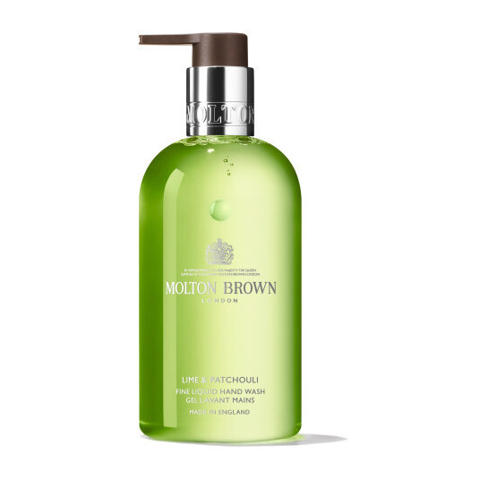 Molton Brown – roku ziepes laima un pačūlijas (smalki šķidra roku mazgāšana) 300 ml
