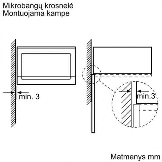 Mikroviļņu krāsns Bosch BFL524MS0 (Pārpakots)