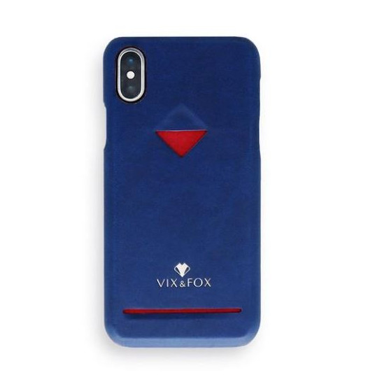 VixFox Card Slot Back Shell for Iphone 7/8 plus navy blue
