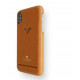 VixFox Card Slot Back Shell for Iphone XSMAX caramel brown