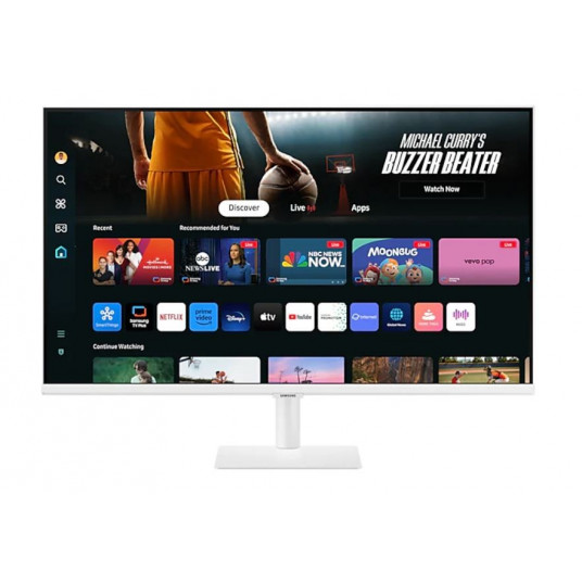 32" SMART M70D VA 3840x2160 UHD 16:9 2xHDMI 3xUSB 2.0 1xUSB-C (65W) 4ms 60Hz WiFi/BT Skaļruņi Plakans balta 2Yd2d