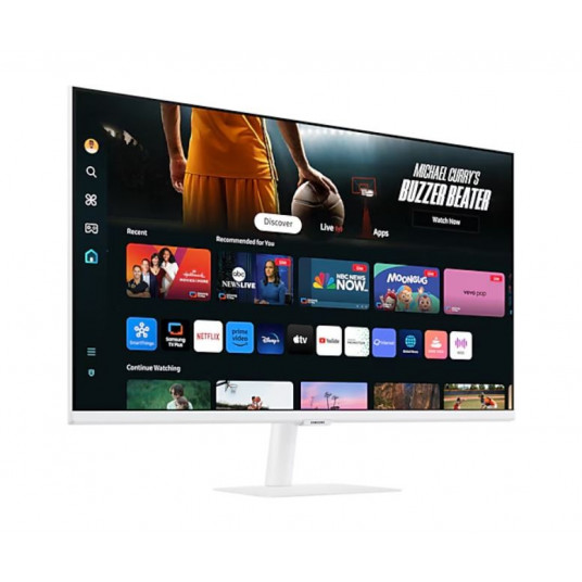 32" SMART M70D VA 3840x2160 UHD 16:9 2xHDMI 3xUSB 2.0 1xUSB-C (65W) 4ms 60Hz WiFi/BT Skaļruņi Plakans balta 2Yd2d