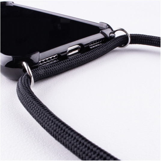 Lookabe Necklace Snake Edition iPhone Xr silver black loo024