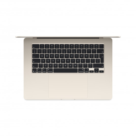 Klēpjdators Apple MacBook Air 15” Apple M4 10C CPU, 10C GPU/16GB/256GB SSD/Starlight/INT MW1J3ZE/A