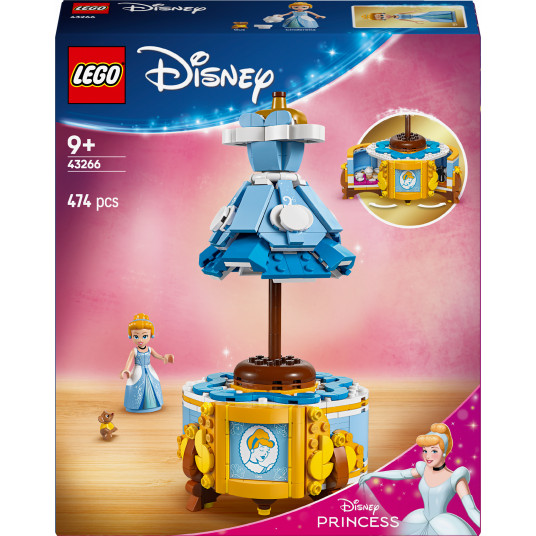 LEGO® 43266 Disneja princeses Pelnrušķītes kleita
