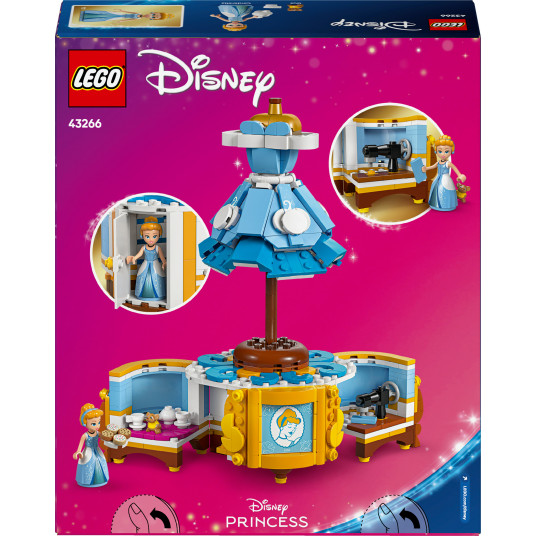 LEGO® 43266 Disneja princeses Pelnrušķītes kleita