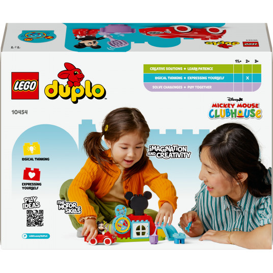 LEGO® 10454 DUPLO Disney TM Mikipeles klubs un automašīna