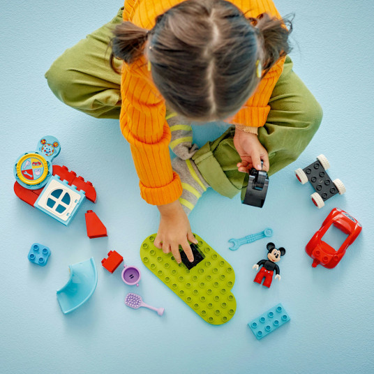 LEGO® 10454 DUPLO Disney TM Mikipeles klubs un automašīna