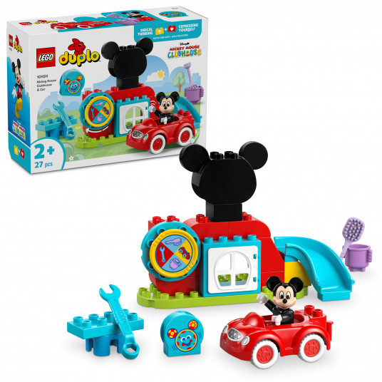 LEGO® 10454 DUPLO Disney TM Mikipeles klubs un automašīna