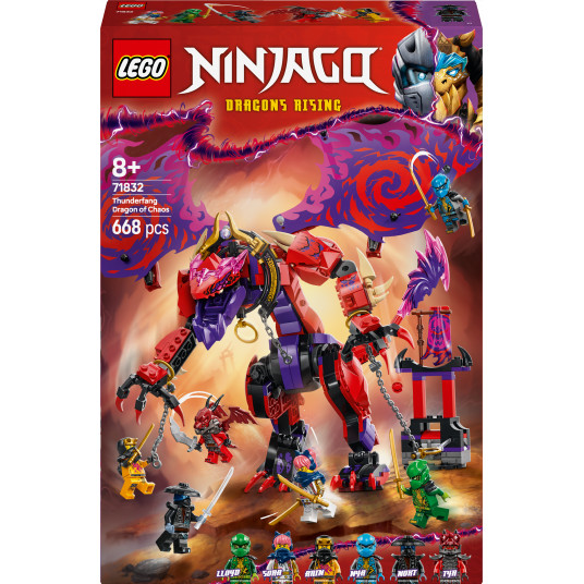 LEGO® 71832 NINJAGO® haosa pūķa pērkona ilknis