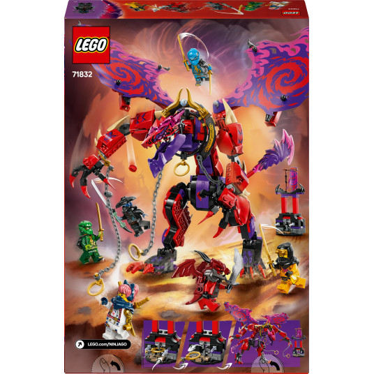 LEGO® 71832 NINJAGO® haosa pūķa pērkona ilknis
